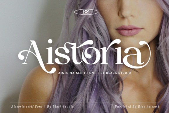 Aistoria: A Feminine Display Typeface for Modern Web Design