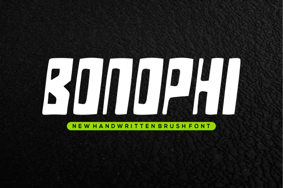 Bonophi: A Bold Display Font for Modern Web Design