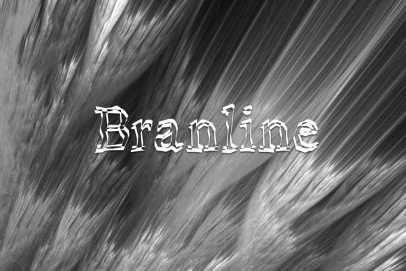 Branline: A Bold Display Font for Quirky Brand Identities