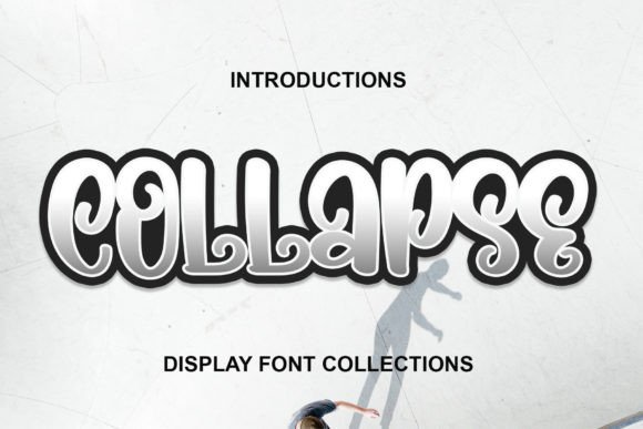 Collapse: A Bold, Balanced Display Font for Makers