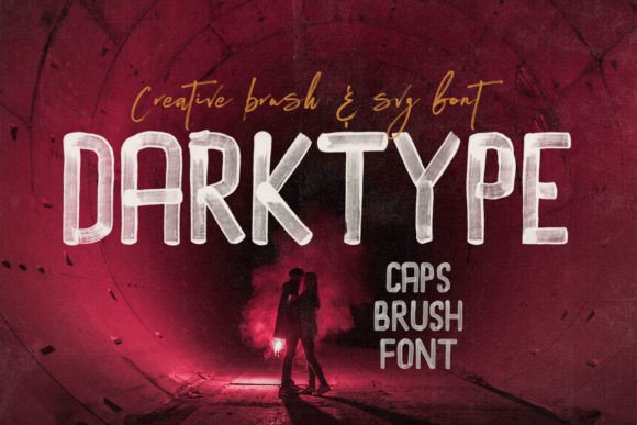 Darktype: A Modern Display Font for Scroll-Stopping Marketing