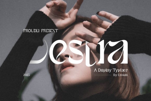 Destra: A Display Font for Editorial Elegance