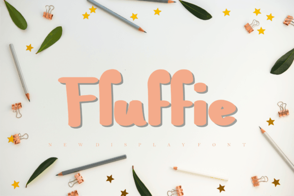 Fluffie: A Bold, Authentic Display Font for Real Branding Work