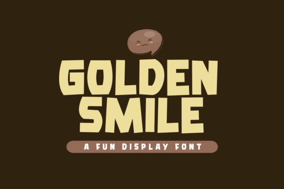 Golden Smile: A Playful Display Font That Actually Works