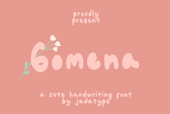 Gomena: A Playful Handwritten Display Font for Digital Brands