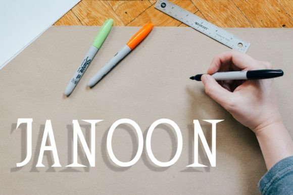 Janoon: A Display Font That Makes Your Campaigns Instantly Recognizable