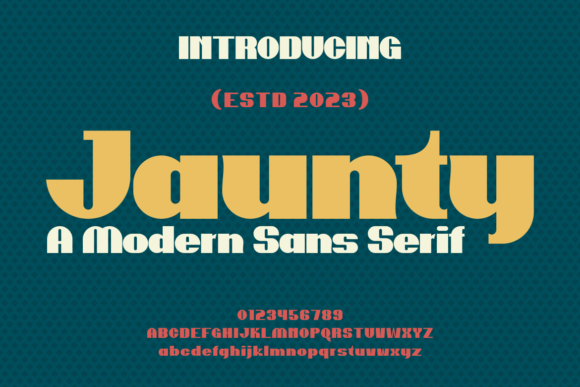 Jaunty: A Bold Display Font That Builds Real Brand Trust