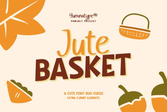 Jute Basket: A Display Font That Anchors Editorial Mood