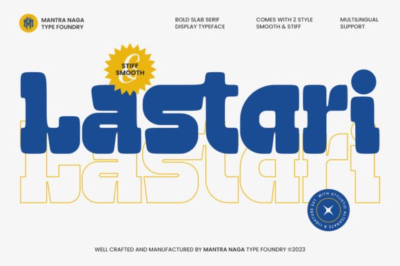 Lastari: A Bold Display Font That Elevates Your Brand
