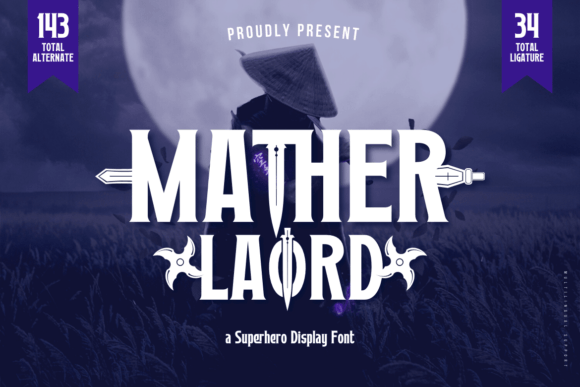 Mather Laord: A Heroic Display Font for High-Impact Marketing