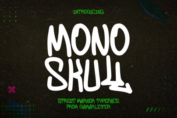 Monoskull: A Display Font That Makes Your Headlines Feel Human
