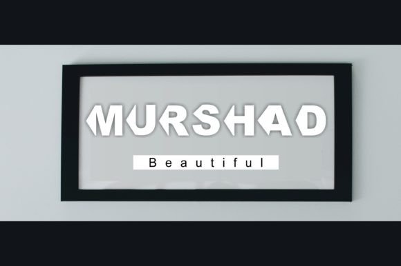 Murshad: A Display Font That Elevates Digital Branding