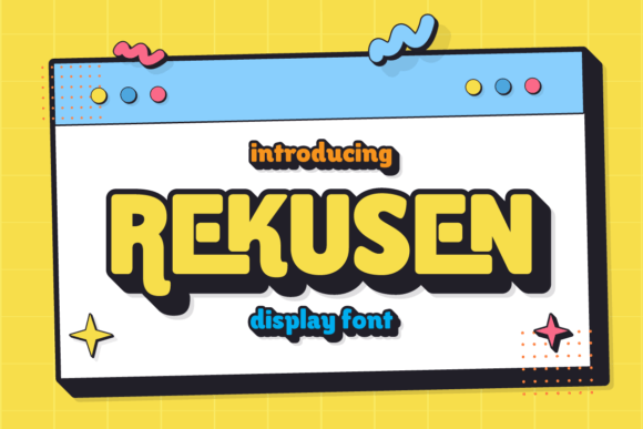 Rekusen: A Bold, Clean Display Font for Modern Web Brands