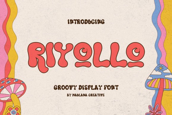 Riyollo: A Playful Display Font That Makes Your Brand Stand Out