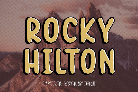 Rocky Hilton: A Display Font with Dimension and Calm Confidence