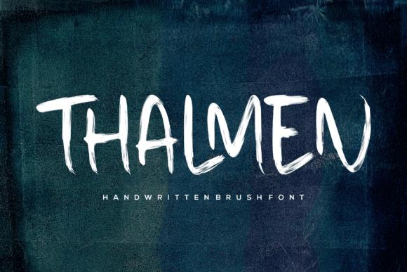 Thalmen: A Bold, Authentic Display Font for Makers