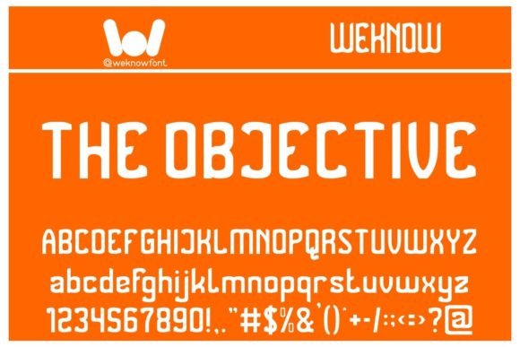 The Objective: A Display Font That Makes Your Brand Stand Out