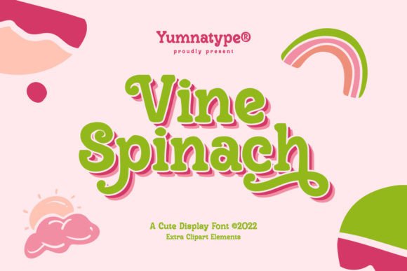 Vine Spinach: A Display Font That Makes Your Headlines Instantly Recognizable